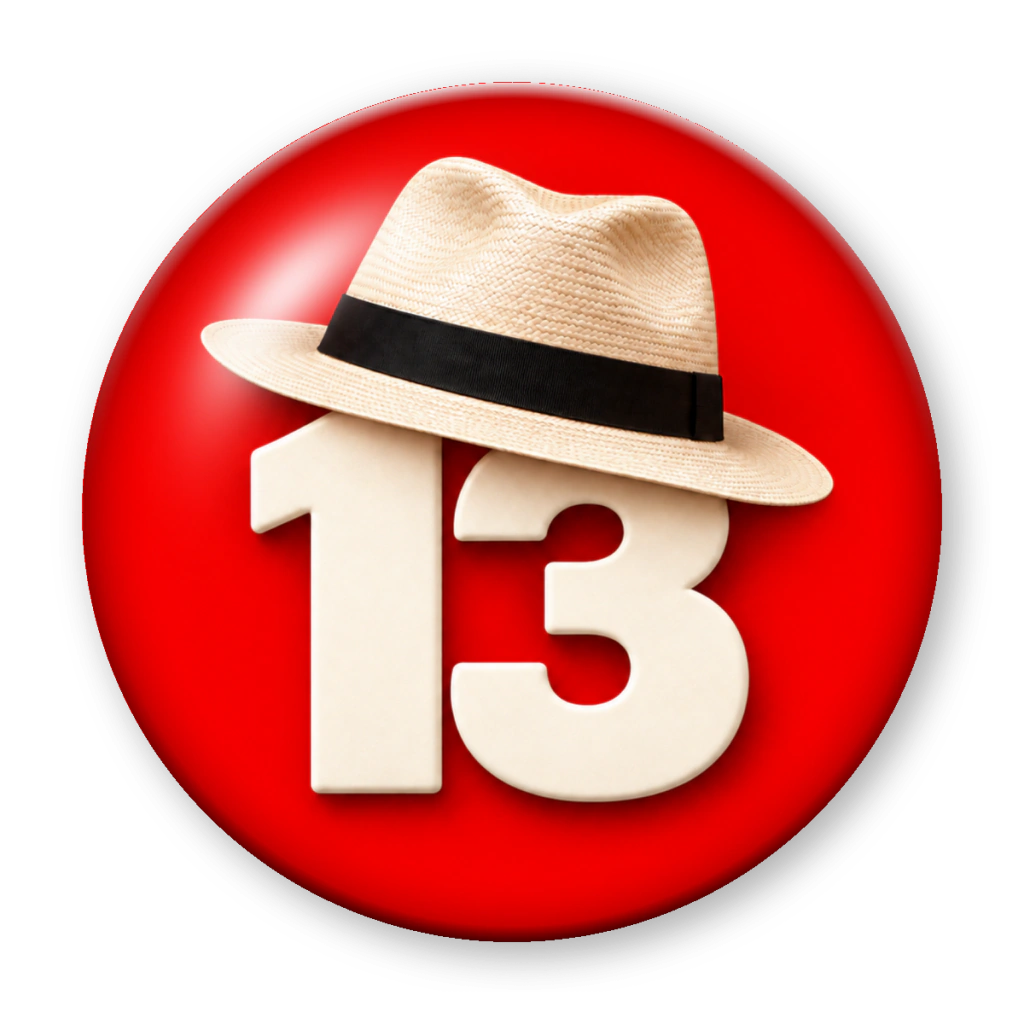 13 de Chapéu
