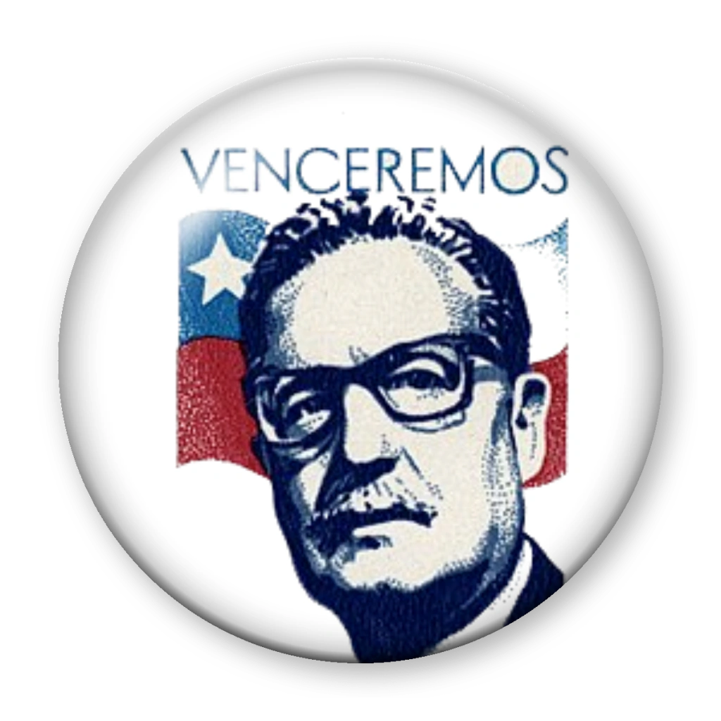 Broche Allende Venceremos