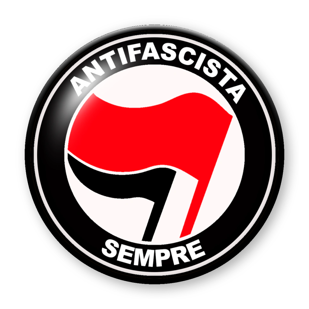 Broche Antifascista Sempre