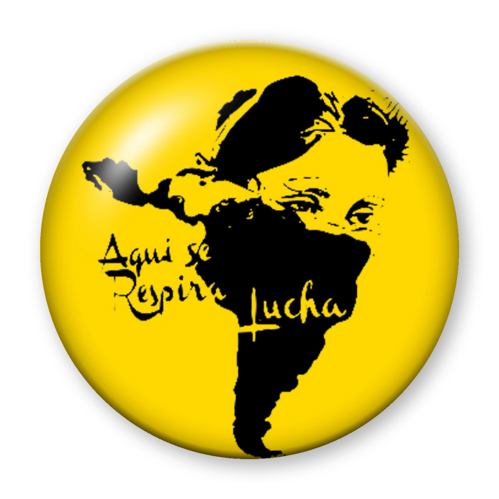 Broche Aqui se Respira Lucha