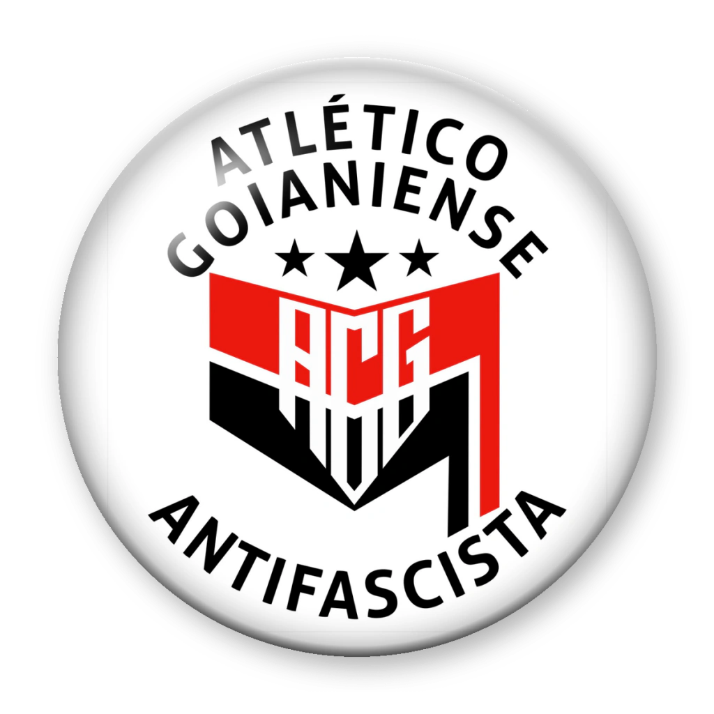 Broche Atlético Goianiense Antifascista