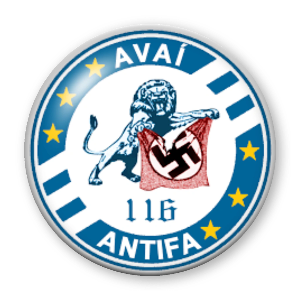 Broche Avaí Antifa