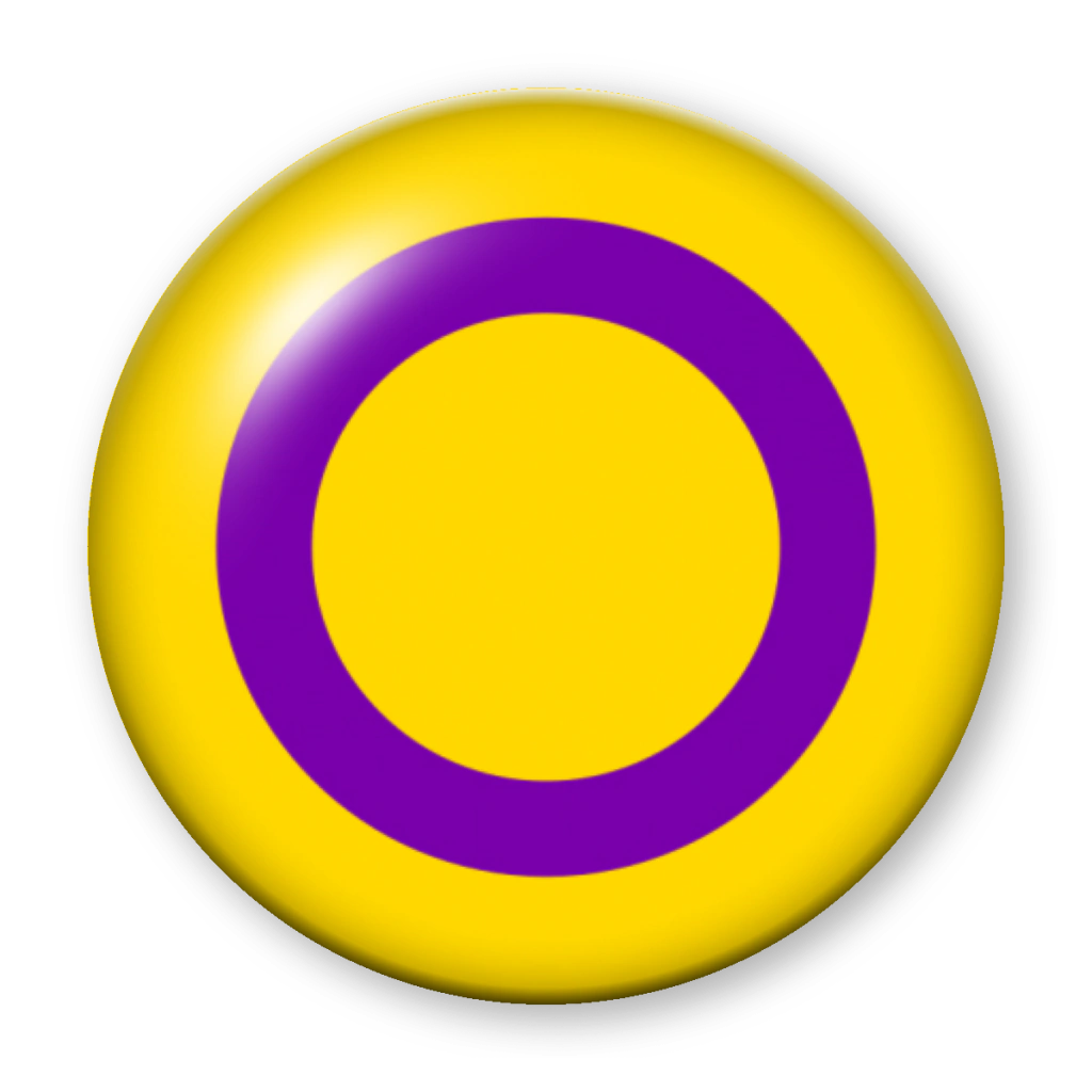 Broche Bandeira Intersexo