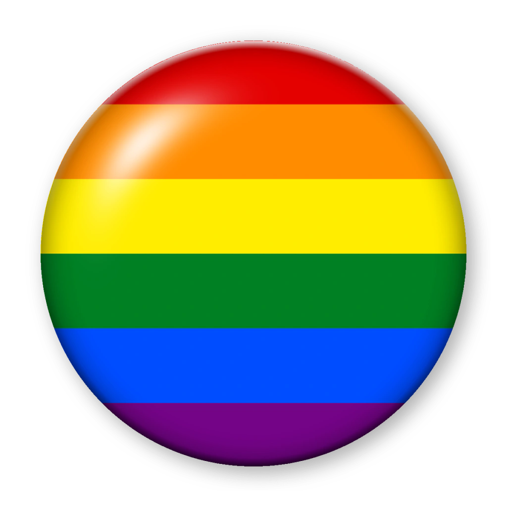 Broche Bandeira LGBT (Arco-Íris)