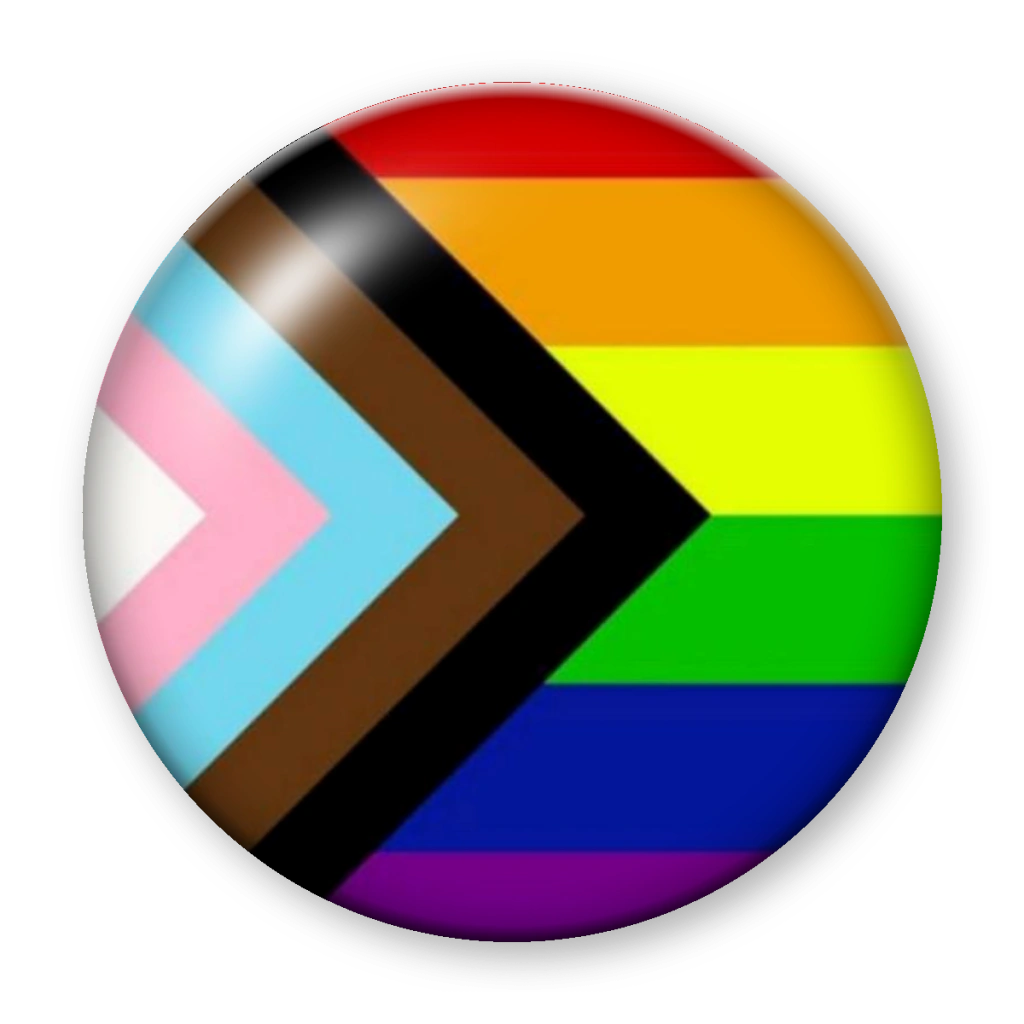 Broche Bandeira Progresso (Progress Pride)