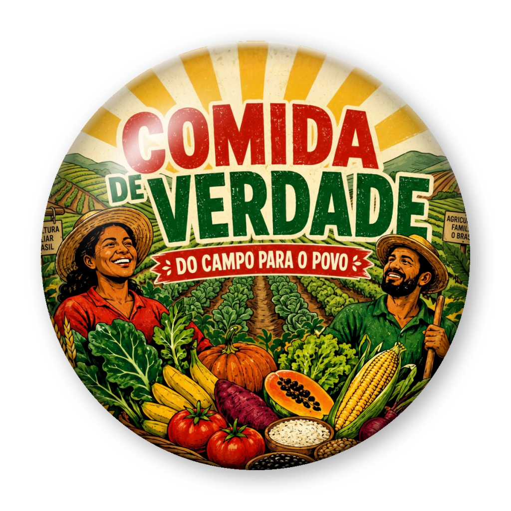 Broche Comida de Verdade