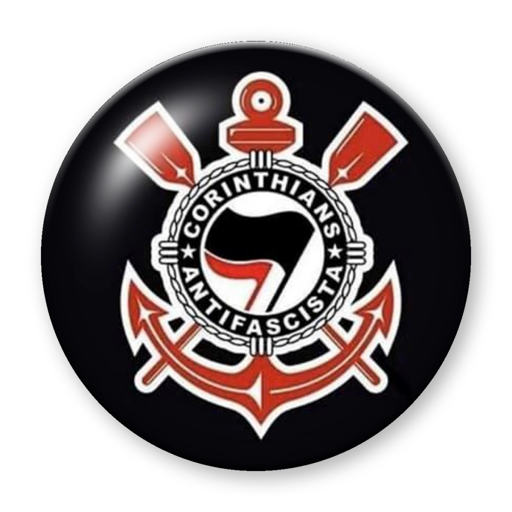 Broche Corinthians Antifascista