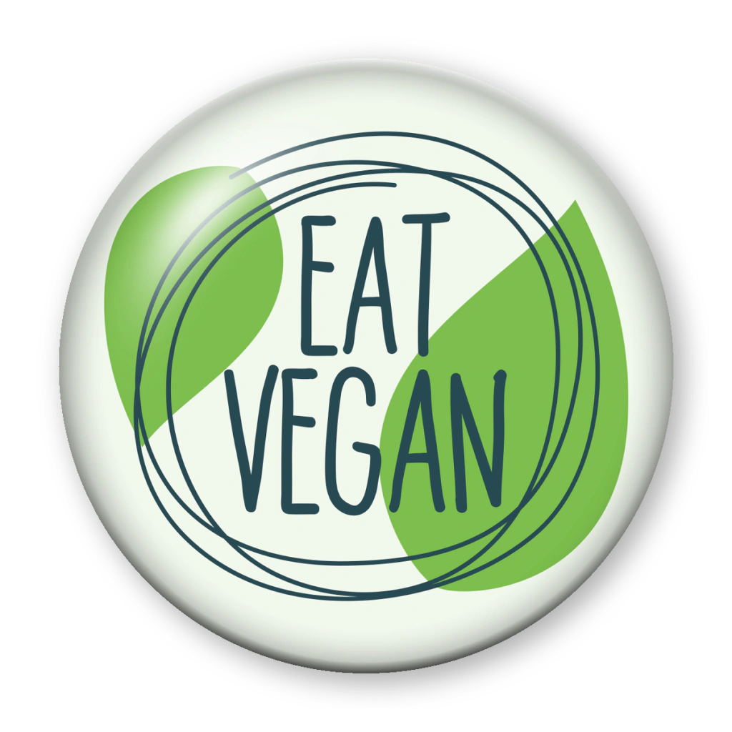 Broche Eat Vegan
