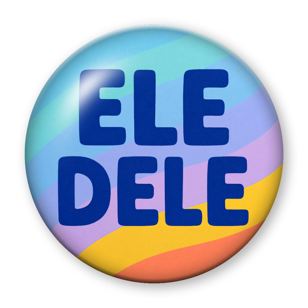Broche Ele/Dele