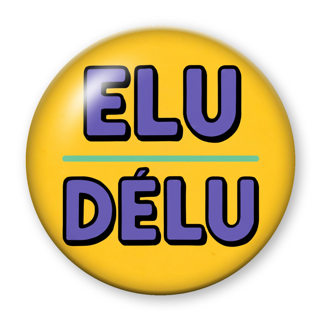 Broche Elu/Délu
