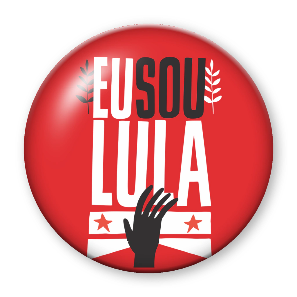 Broche Eu Sou Lula