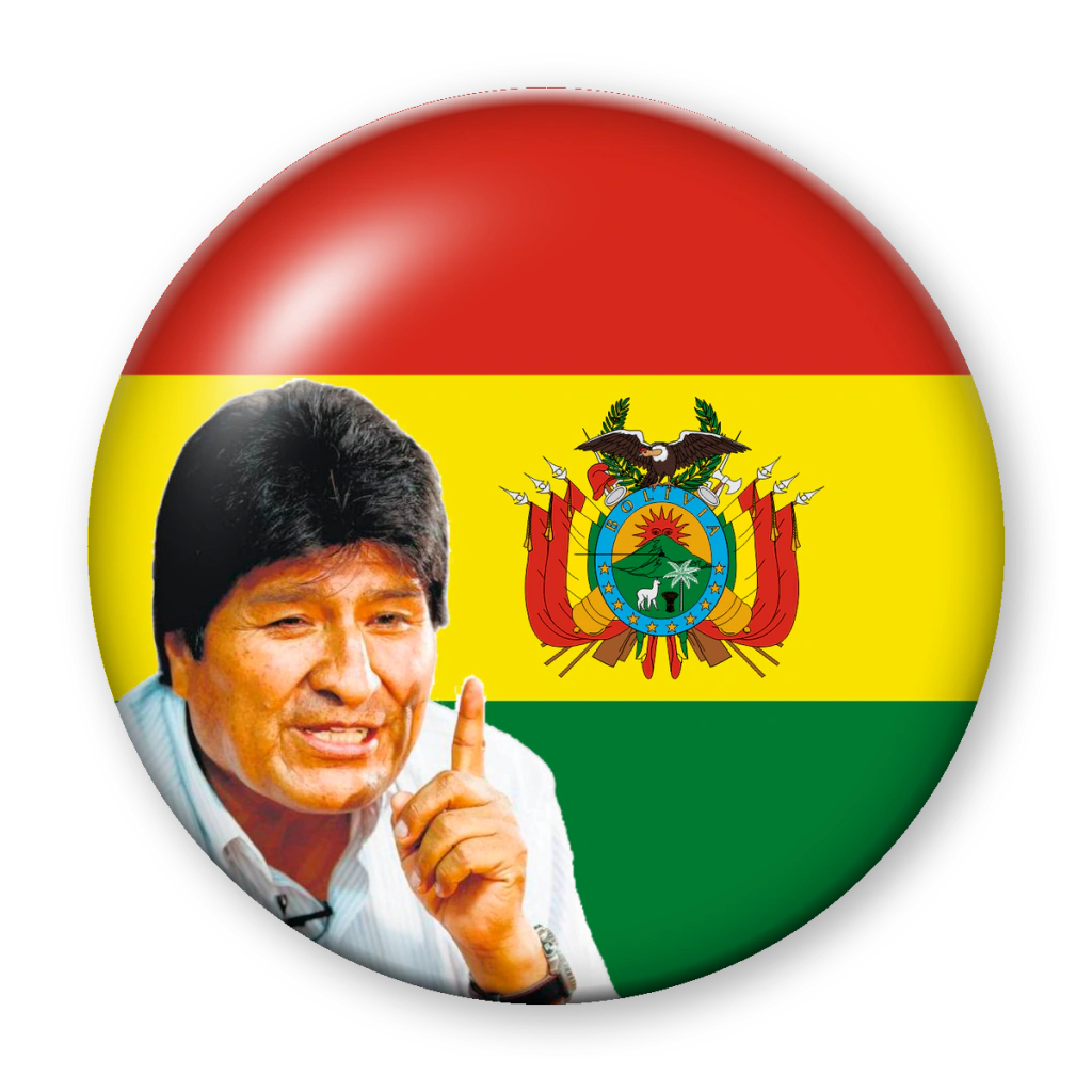 Broche Evo Morales (Bolívia)