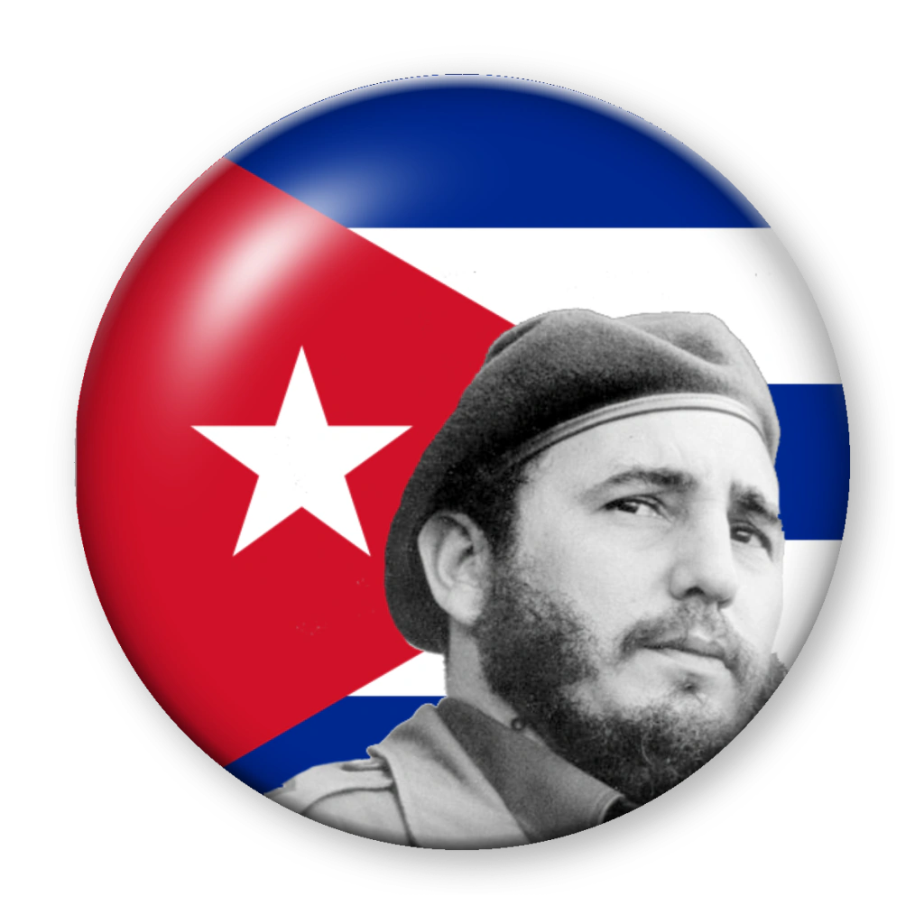 Broche Fidel Castro (Cuba)