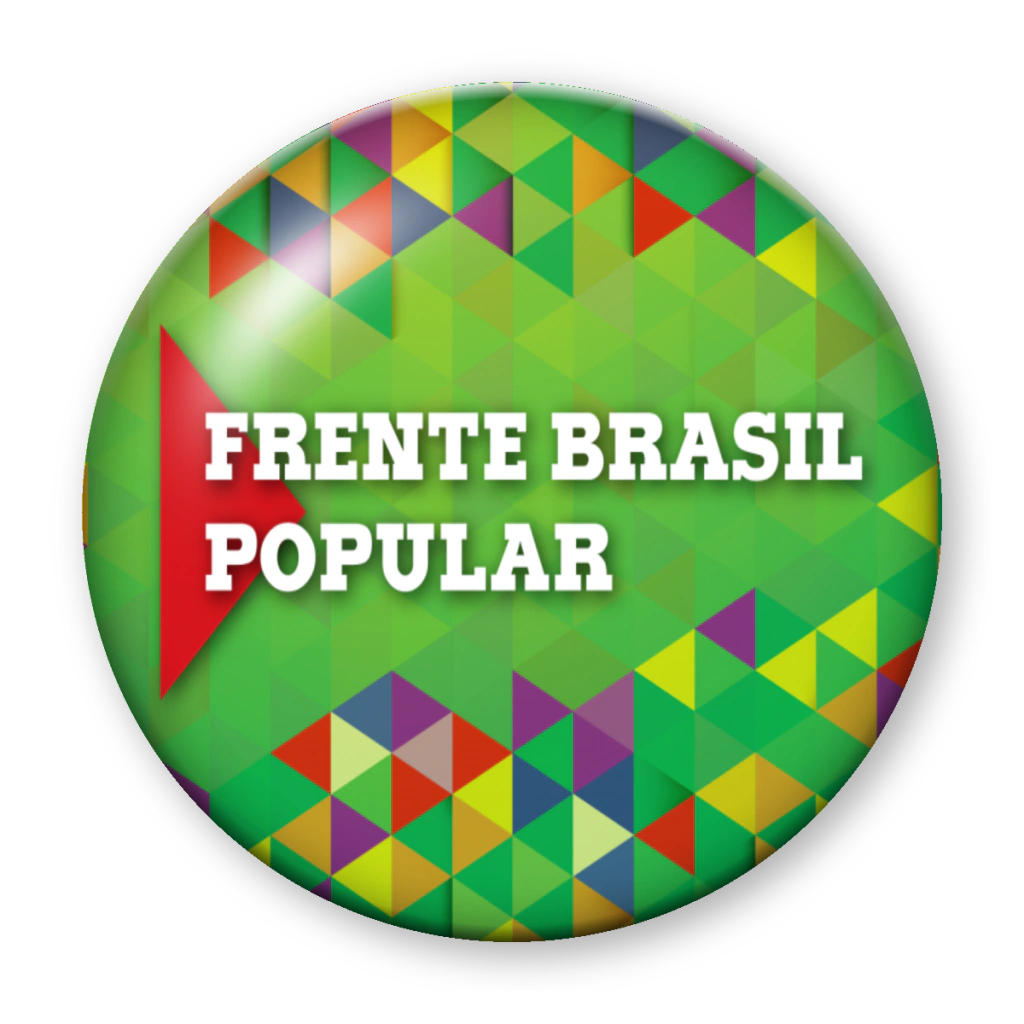 Broche Frente Brasil Popular
