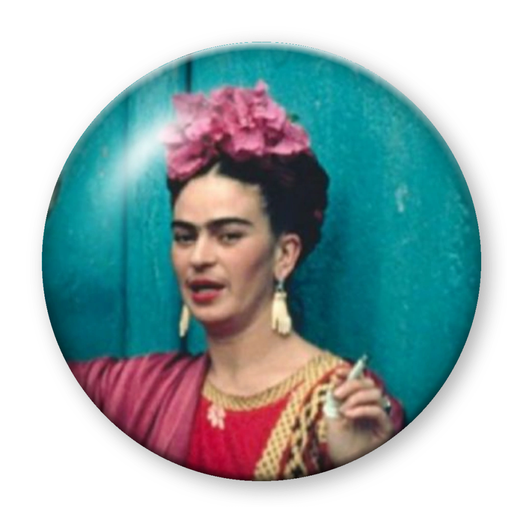 Broche Frida Kahlo (foto)