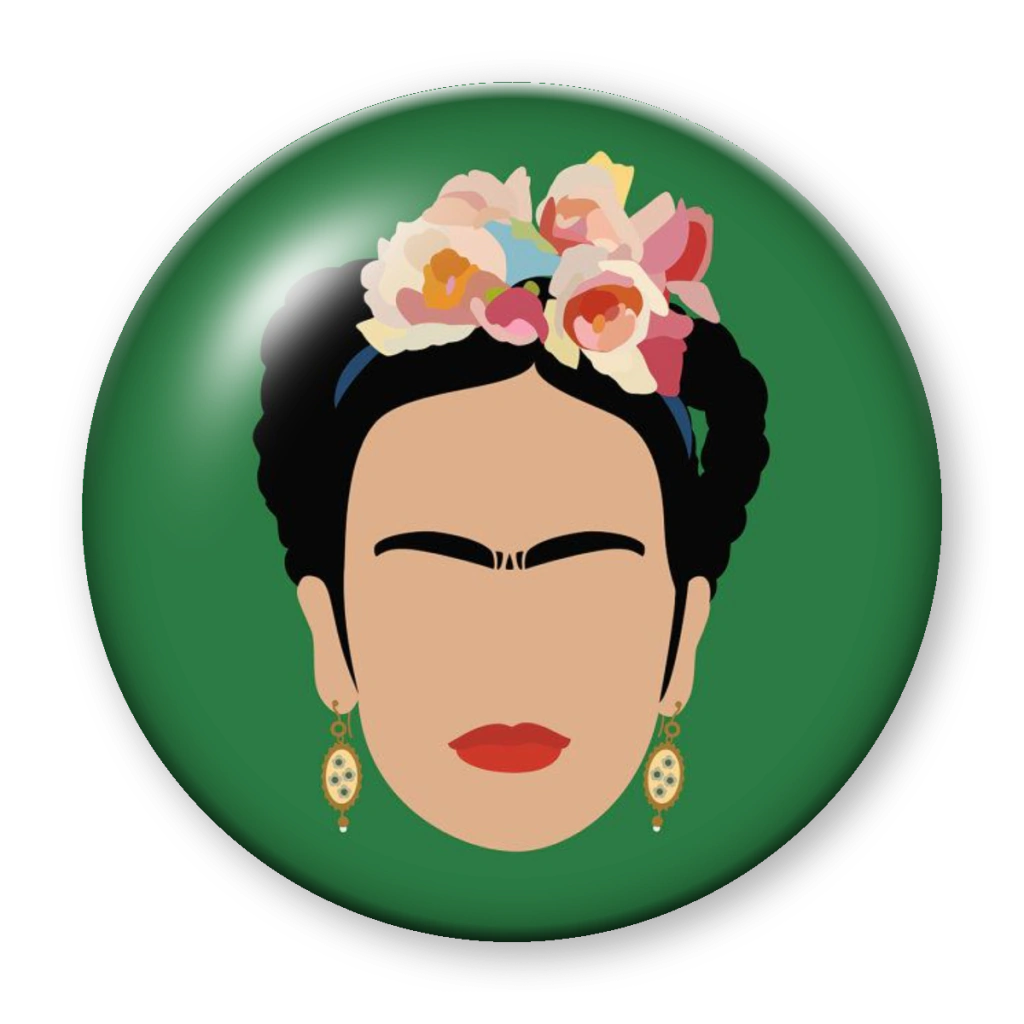 Broche Frida Kahlo (minimalista)
