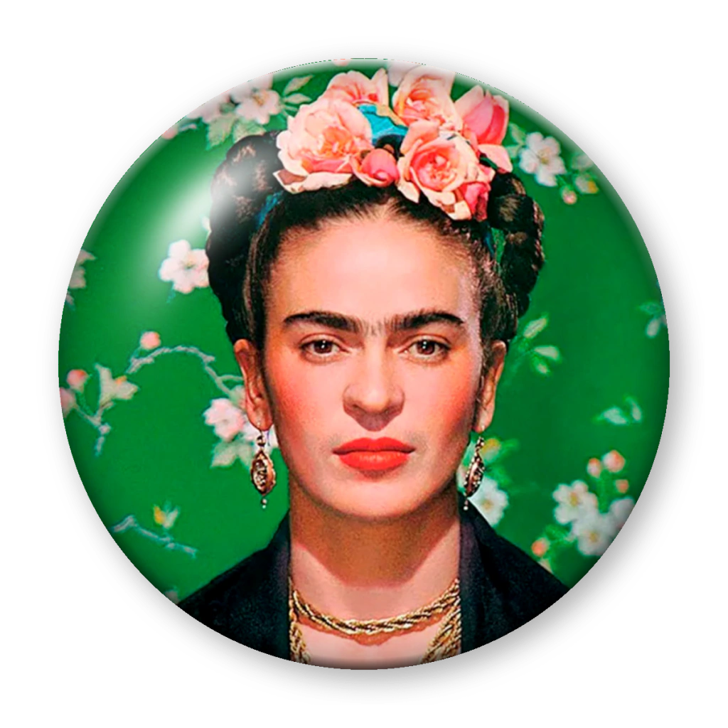 Broche Frida Kahlo (retrato)