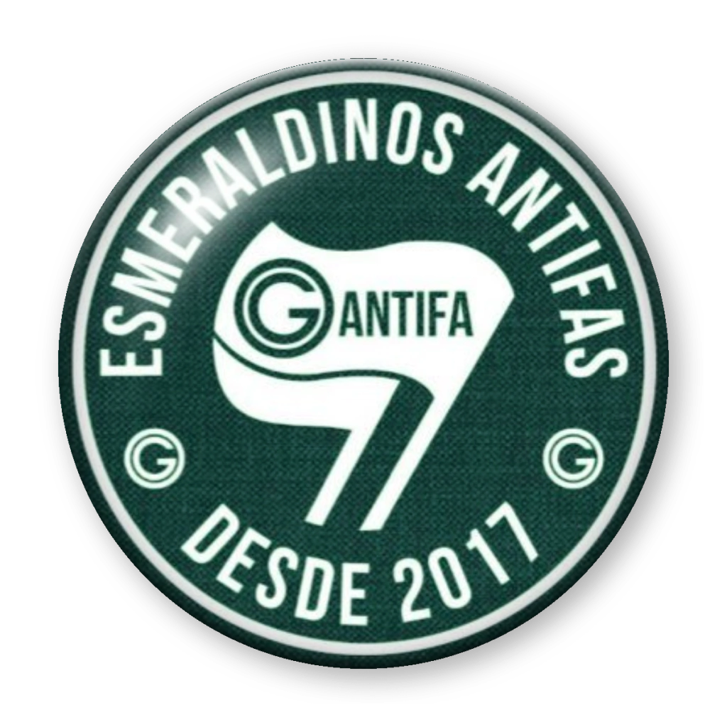 Broche Goiás Antifa (Esmeraldinos)