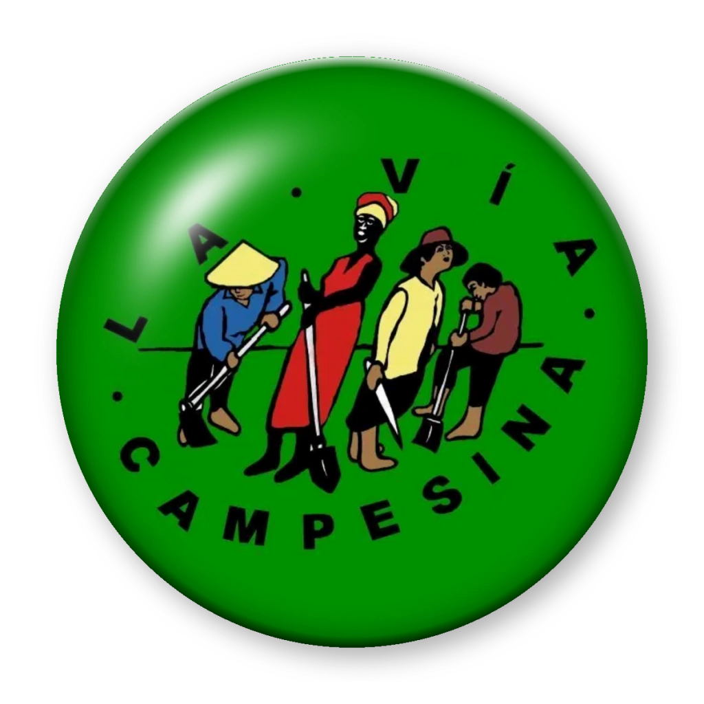 Broche La Vía Campesina