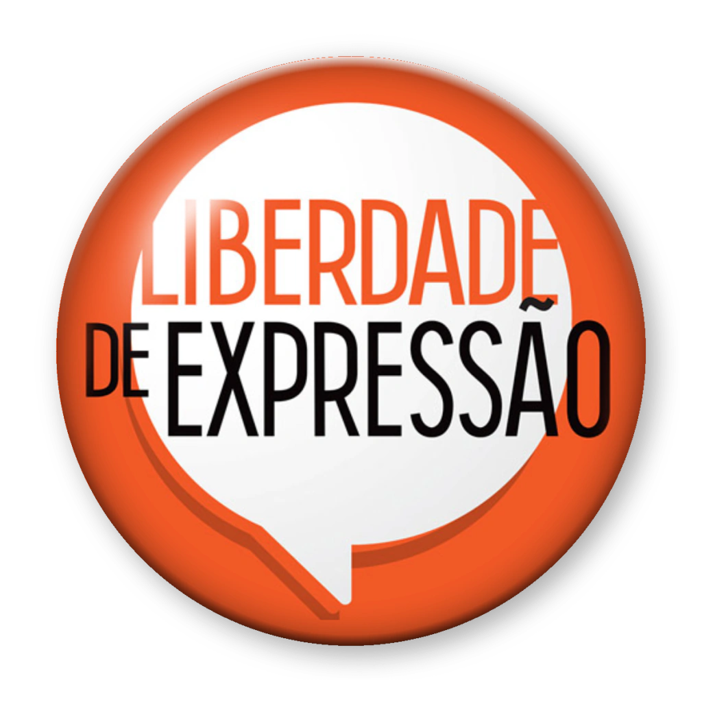 Broche Liberdade de Expressão