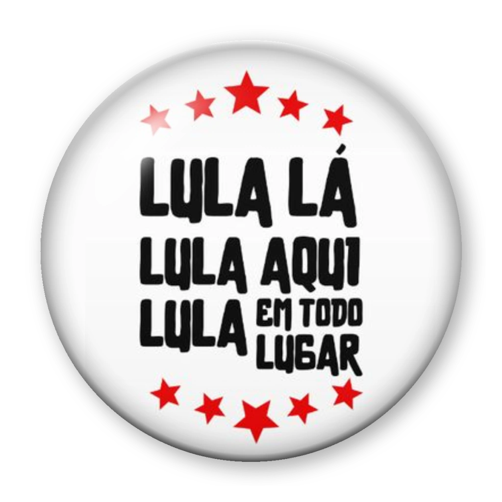 Broche Lula Lá