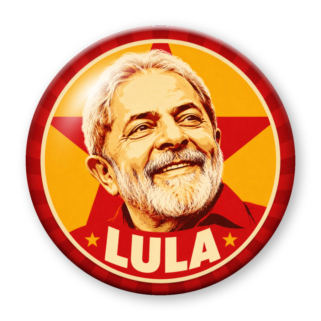 Broche Lula Selo