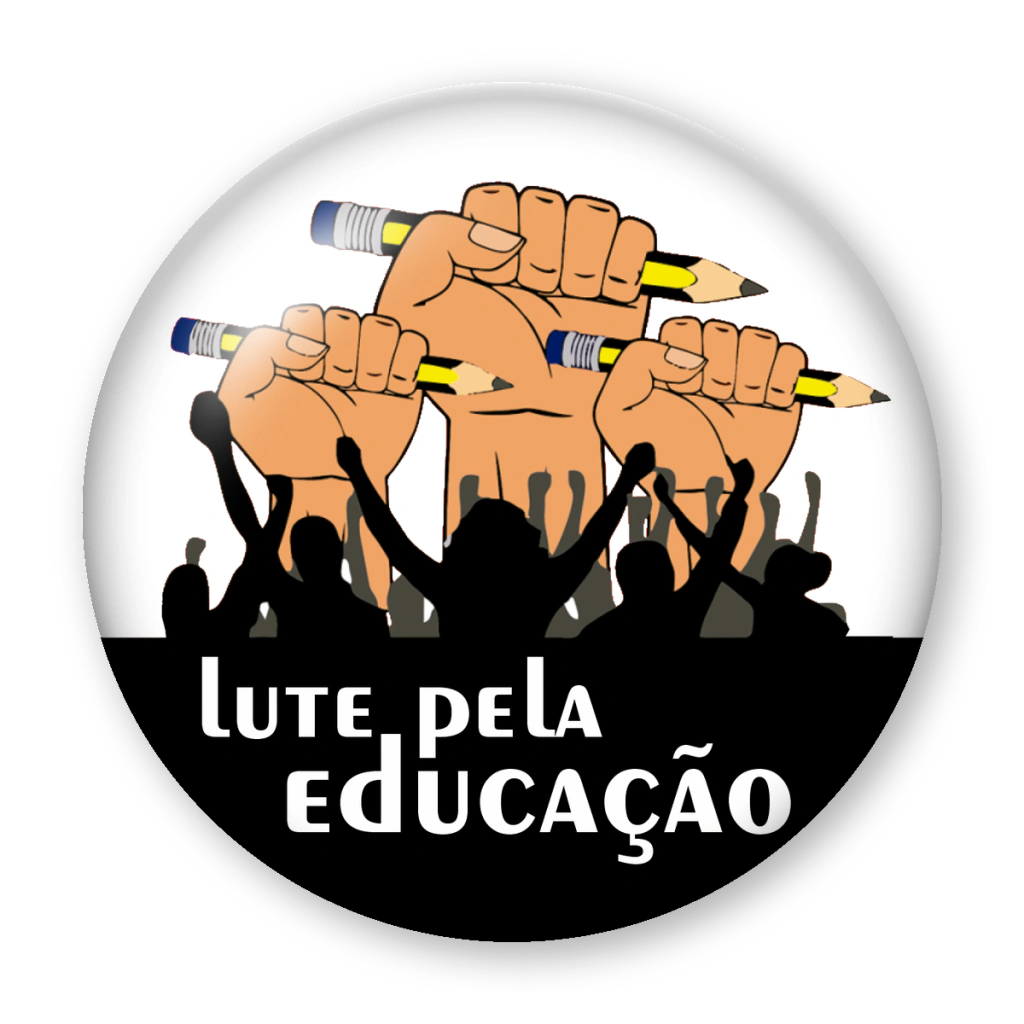 Broche Lute Pela Educação