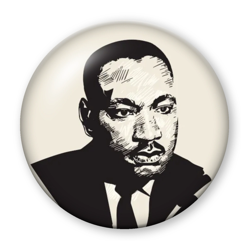 Broche Martin Luther King