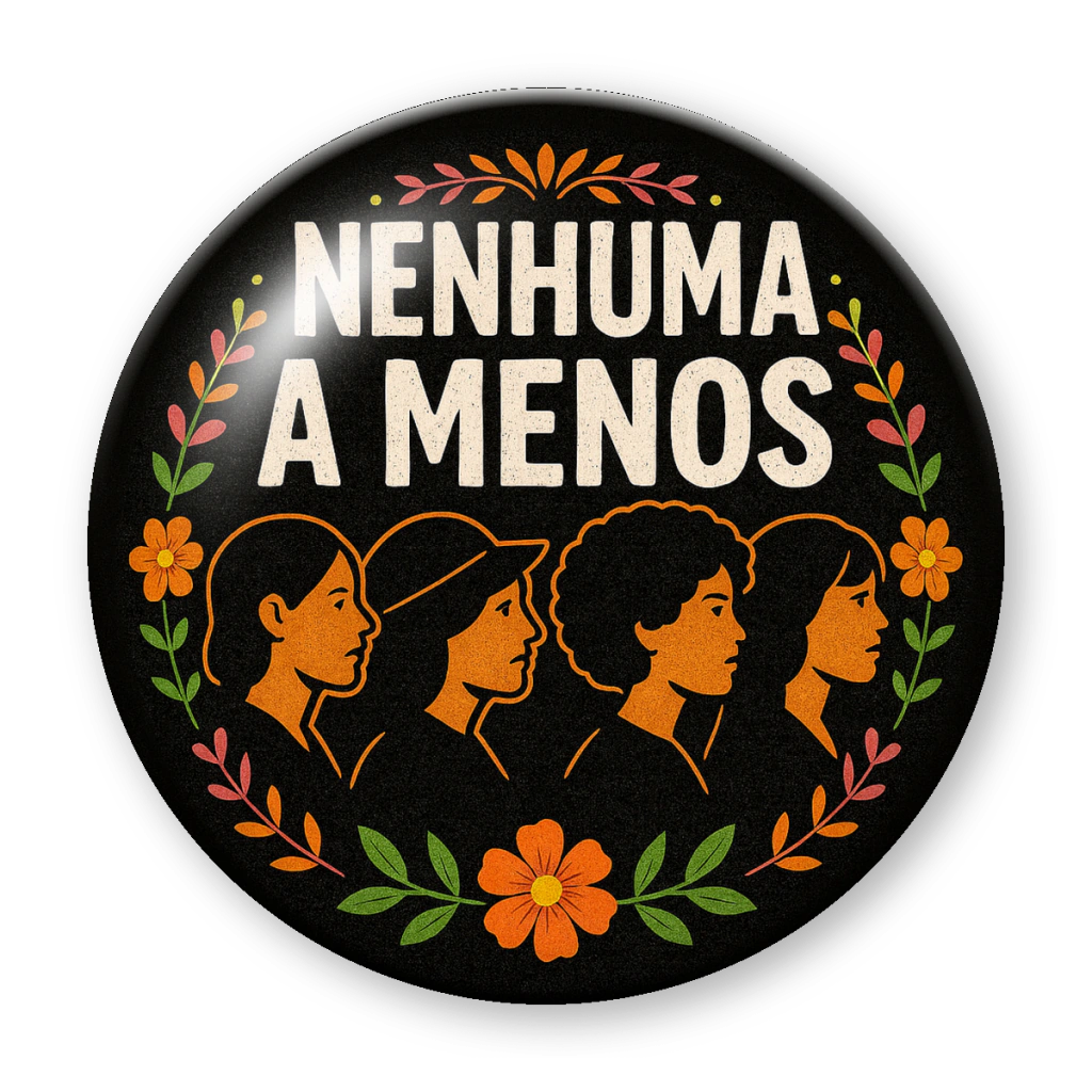 Broche Nenhuma a Menos