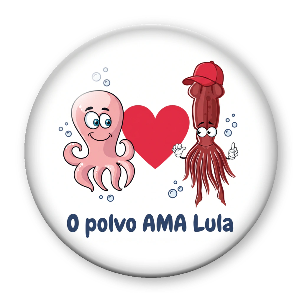 Broche O Polvo Ama Lula