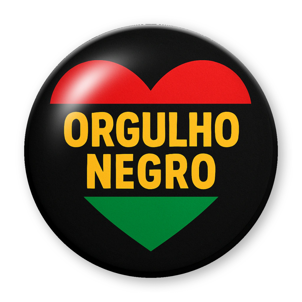 Broche Orgulho Negro