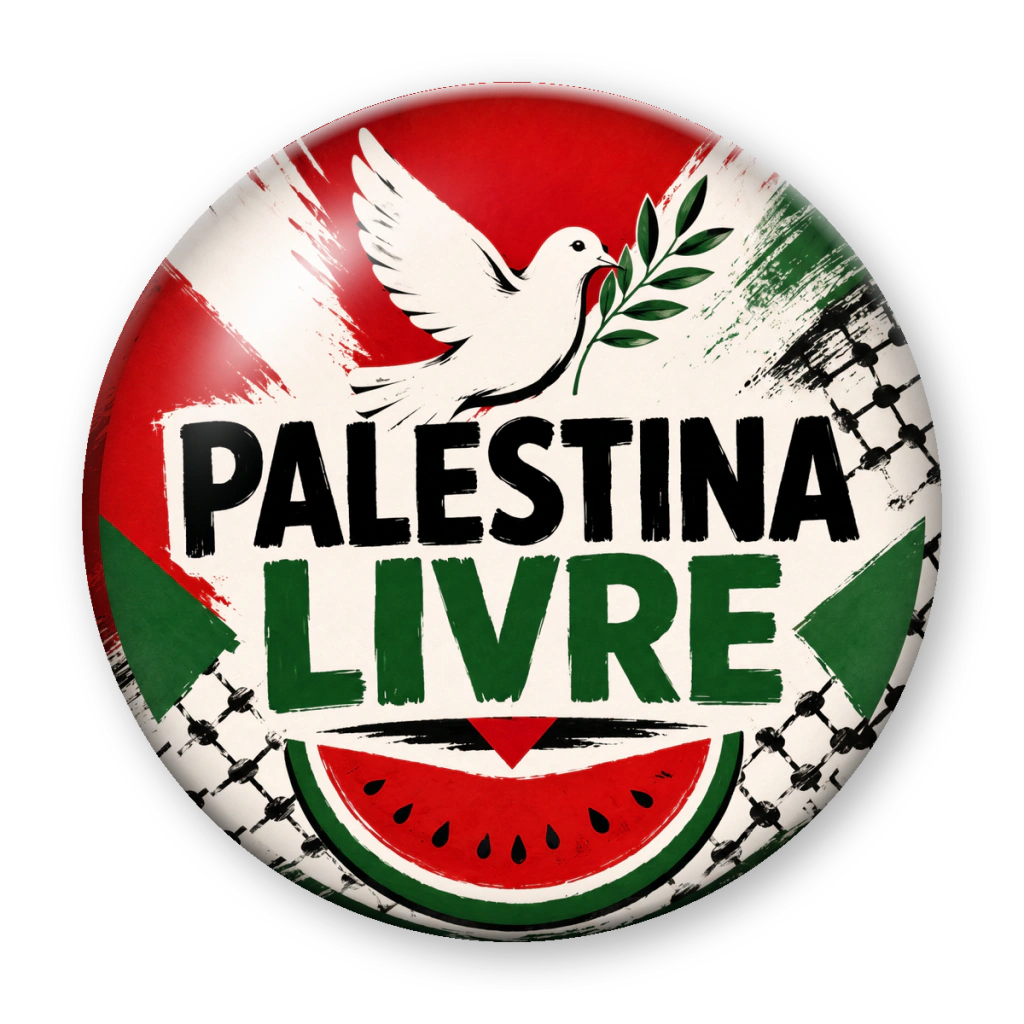 Broche Palestina Livre