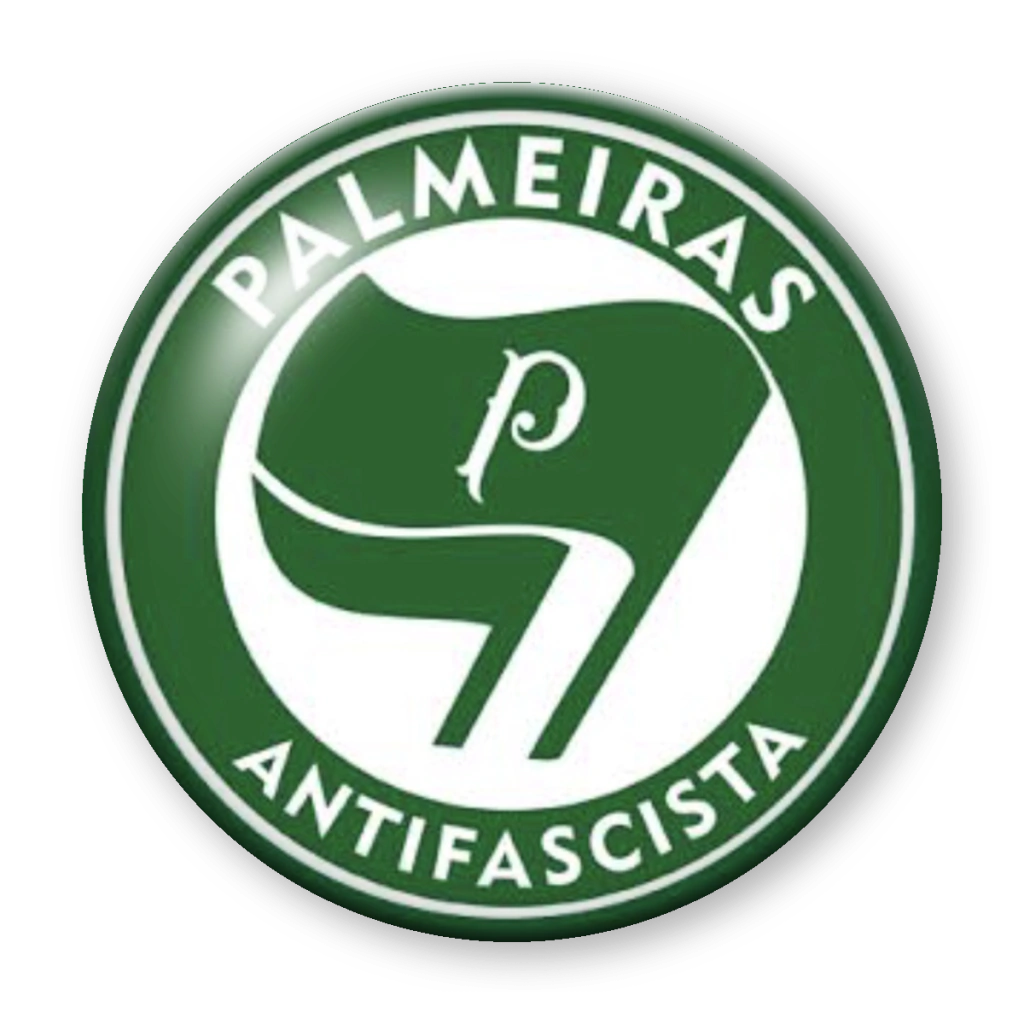 Broche Palmeiras Antifascista