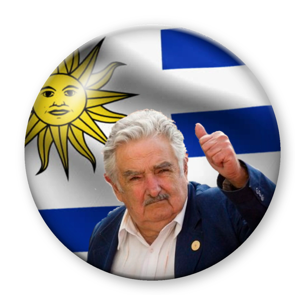 Broche Pepe Mujica