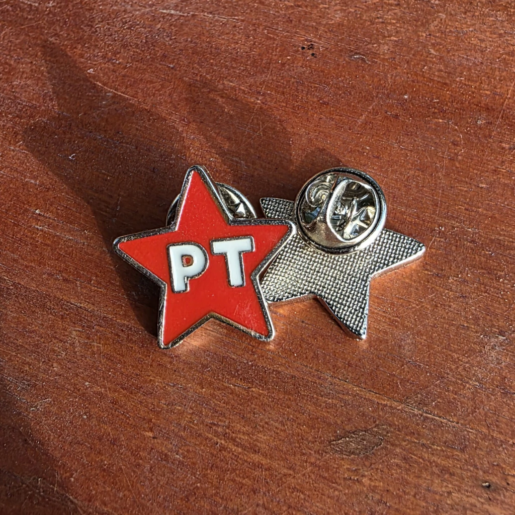 Pin Estrela do PT