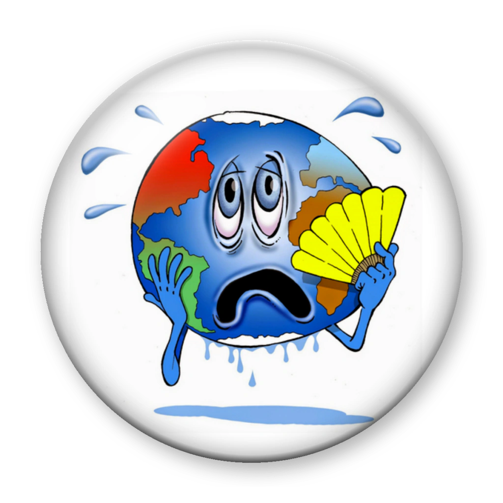 Broche Planeta com Calor