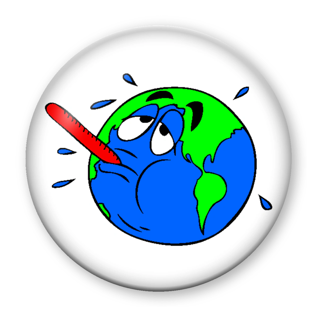 Broche Planeta com Febre