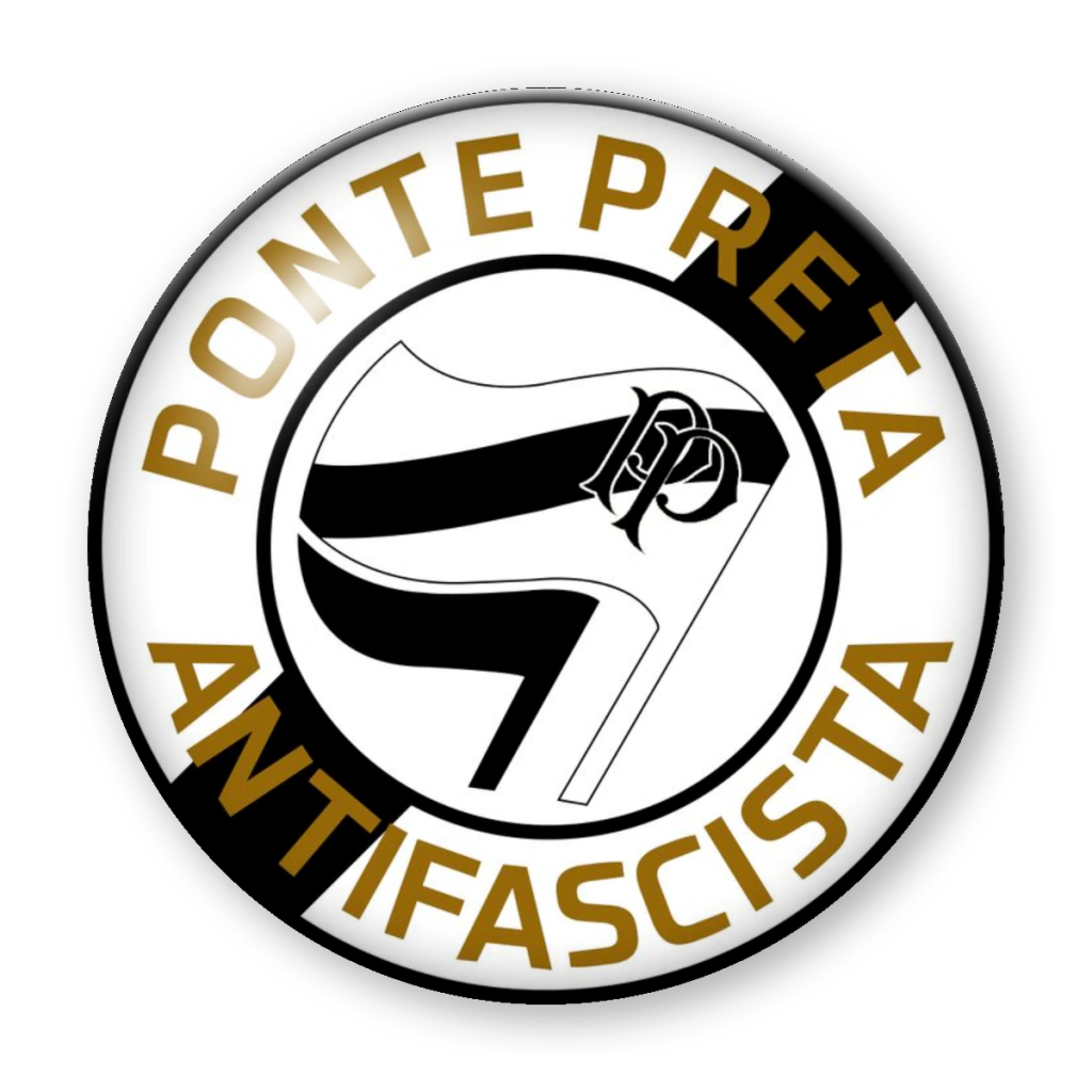 Broche Ponte Preta Antifascista