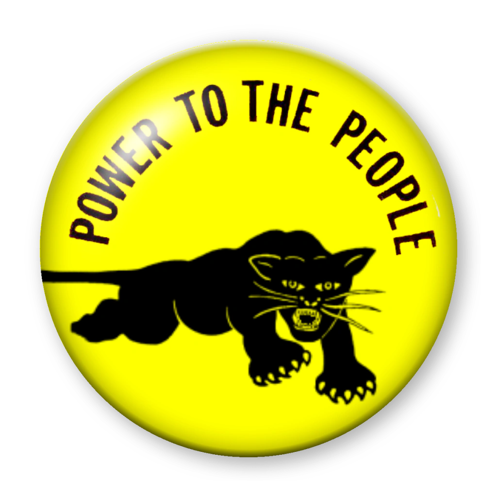 Broche Power to the People