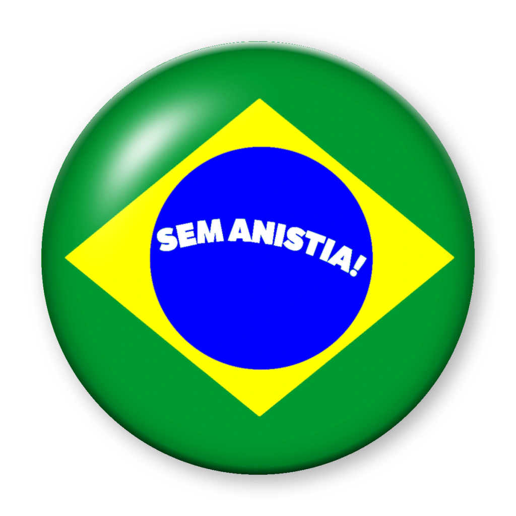 Broche Sem Anistia (Bandeira)