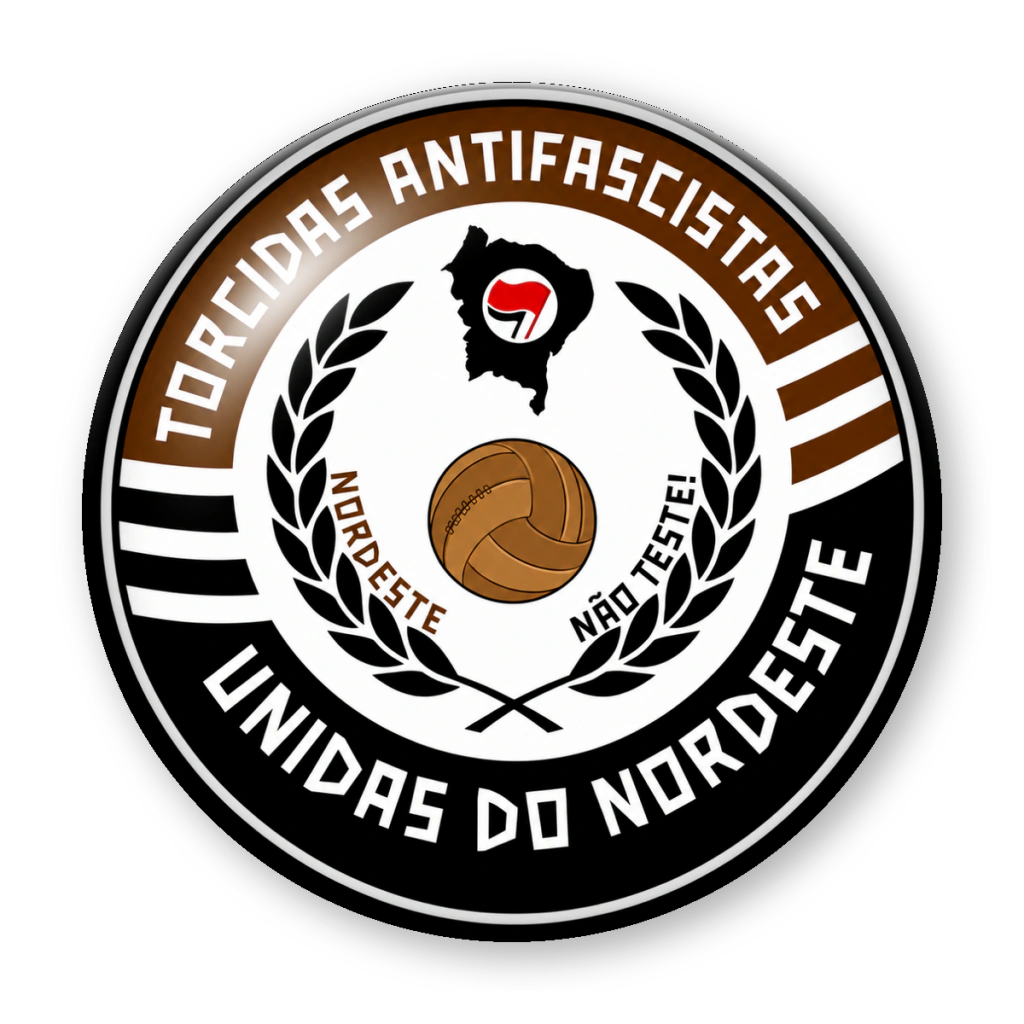 Broche Torcidas Antifascistas Unidas do Nordeste