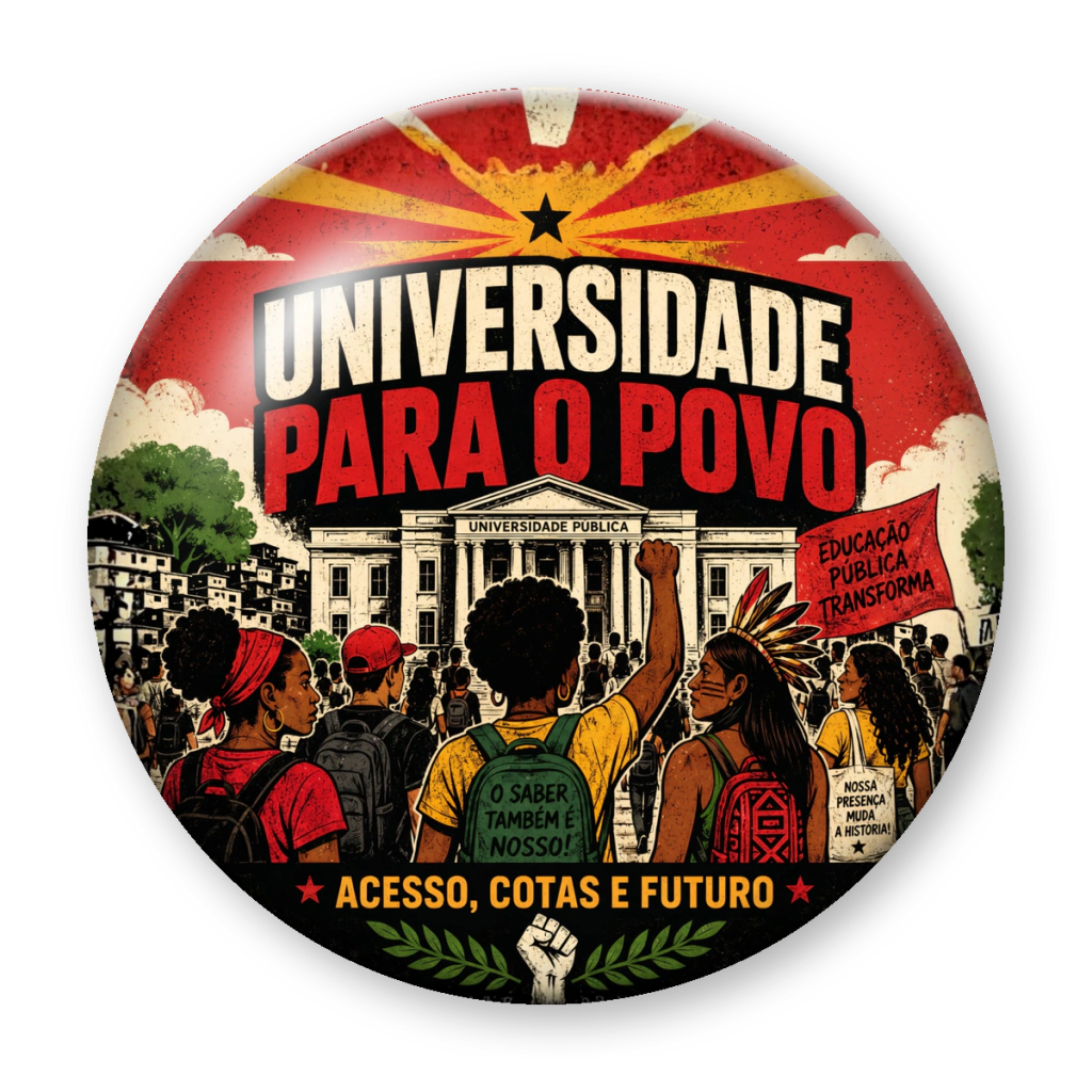 Broche Universidade Para o Povo