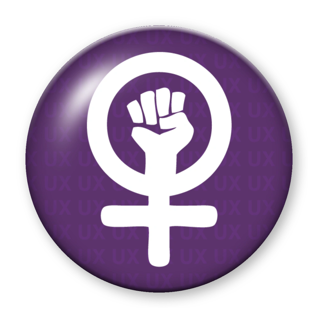Broche Vênus feminista 4