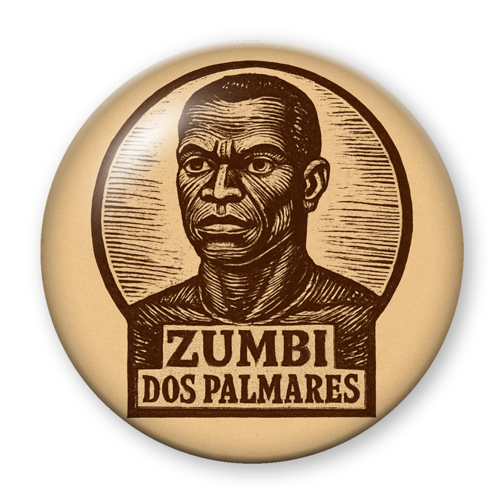 Broche Zumbi dos Palmares